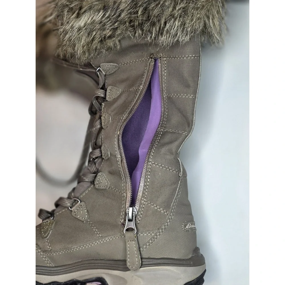EDDIE BAUER Solstice 2 Boot Driftwood Women's Size 6 WINTER WATER RESISTANT